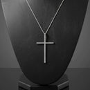 Colar Corrente Crucifixo Cravejado - 12 Unidades