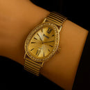 Relógio Feminino Luxo Gota Com Strass Correa - 12 Unidades