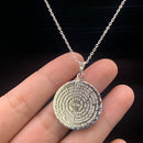 Colar Feminino Medalha Oração Pai Nosso - 12 Unidades