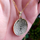 Colar Feminino Medalha Oração Pai Nosso - 12 Unidades